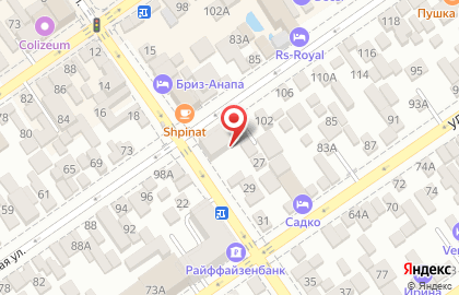 Автошкола Учебный комбинат на Новороссийской улице на карте