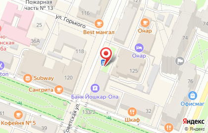 Весна на Советской улице на карте