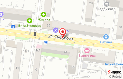 Fitmenu.ru на улице Сулимова на карте