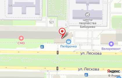 Кулинария Автограф на улице Лескова на карте