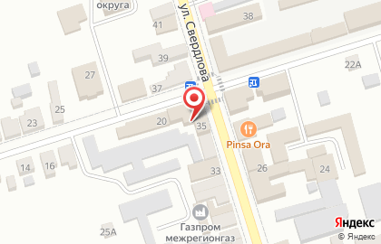 Земельное кадастровое предприятие на улице Свердлова на карте