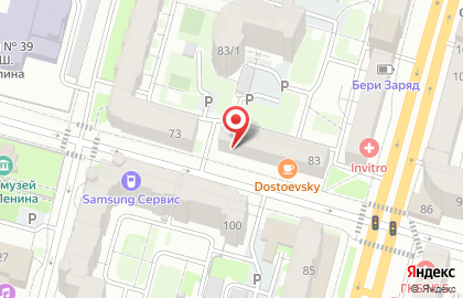 Продуктовая лавка Бублик на карте