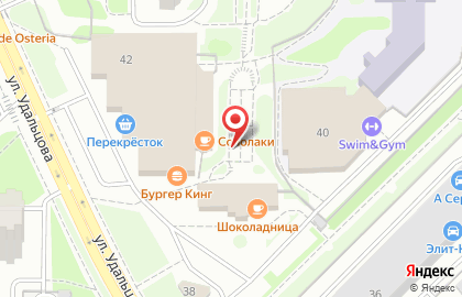 Стандарт вкуса на улице Удальцова на карте