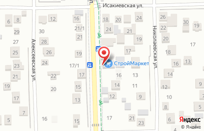 Магазин СтройМаркет на Александровской улице на карте