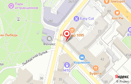 Туристическое агентство Бархатный сезон на Право-Лыбедской улице на карте