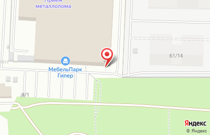 Мебельный салон Меридиан на улице Пушкина на карте