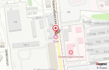 Салон красоты Beauty ONE studio на карте