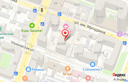 Торгово-сервисный центр К-сервис в Октябрьском районе на карте