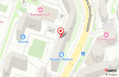 Магазин мясной продукции, ЗАО Нельсон и Ко на карте