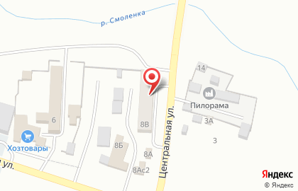 Автомойка Центральная на карте