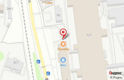 Столовая в Москве на карте