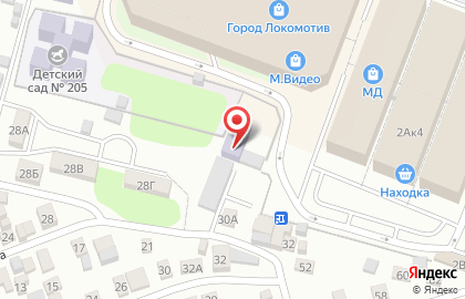 СДЮСШОР №2 по легкой атлетике и лыжным гонкам на карте
