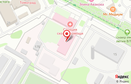 Подольский автотранс на карте