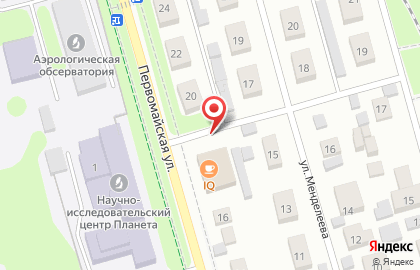 Nethotel Гостиница на Первомайской улице на карте