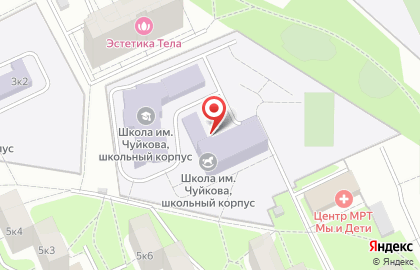 Лицейско-гимназический комплекс на Юговостоке на карте