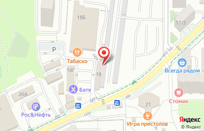 Магазин алкогольной продукции Бутыль на Автомобильной улице на карте