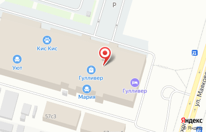 Салон мебели ЭльФ на улице Маяковского на карте