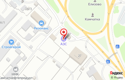 АЗС Востокнефтепродукт в Петропавловске-Камчатском на карте