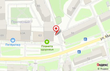 Медицинская лаборатория Гемотест в Первомайском районе на карте