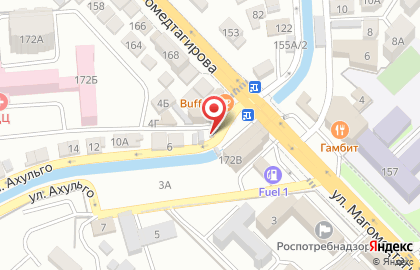 Продовольственный магазин в Кировском районе на карте