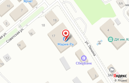 Мебельная оптовая компания Kraft на улице Ленина на карте