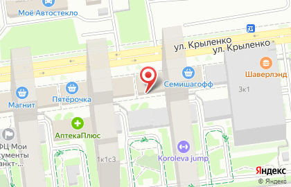 Зоомагазин Сытый хвост в Санкт-Петербурге на карте