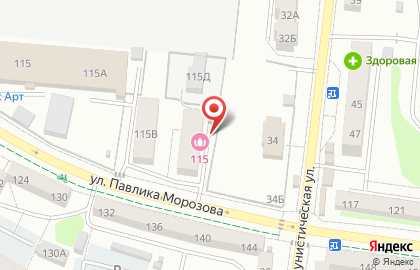 Студия 115 на карте
