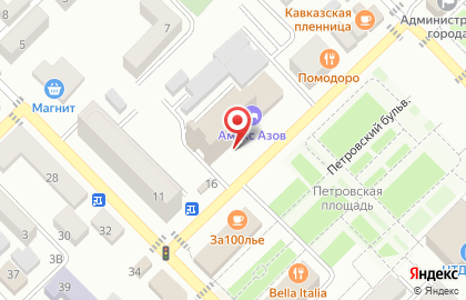 Банк ВТБ в Ростове-на-Дону на карте