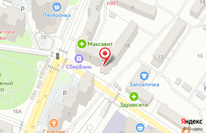 Банкомат Центрально-Черноземный банк Сбербанка России на Минской улице, 1 на карте