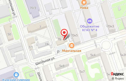 Магазин Живое пиво на Школьной улице на карте