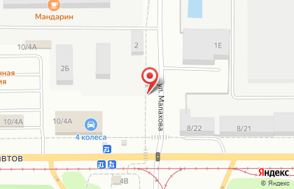 Автосервис Maxauto на проспекте Космонавтов на карте
