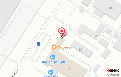 Сервисный центр Вольтаж Екатеринбург в Промышленном проезде на карте