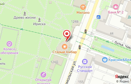 Цветочный магазин Лето на Комсомольской на карте