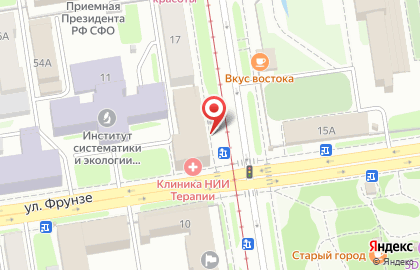 АбсолютМедика на улице Фрунзе на карте