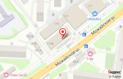 Карась на Можайском шоссе на карте