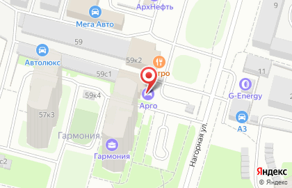G-Energy Service на улице Гайдара на карте