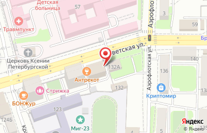 Студия архитектуры и дизайна Резеда в Октябрьском районе на карте