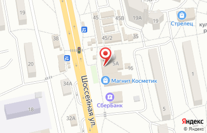 Супермаркет Магнит в Белгороде на карте