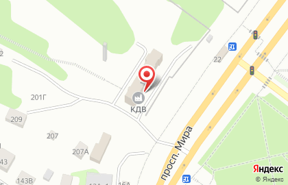 КДВ Групп на улице Мира на карте