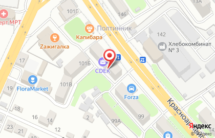 Евросеть на Красноармейской улице на карте