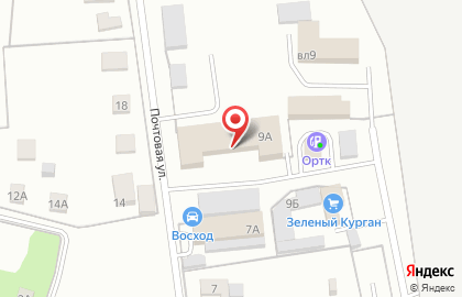 Пожарная часть №69 на Почтовой улице на карте