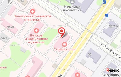 Страховая медицинская организация АльфаСтрахование-ОМС на улице Орджоникидзе на карте