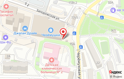 Банкомат Сбербанк на Черёмуховой улице, 15 на карте