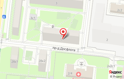 Стеклолюкс в проезде Досфлота на карте