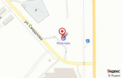 АЗС Флагман в Комсомольске-на-Амуре на карте