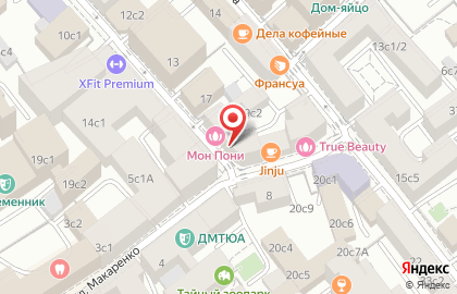 Салон красоты Мон Пони на улице Жуковского на карте