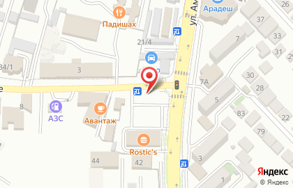 Центр автострахования в Каспийске на карте