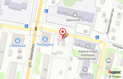 Медицинский центр Лекарь в Петропавловске-Камчатском на карте