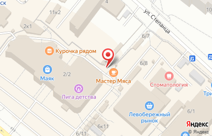 Экспресс-кафе вьетнамской кухни на проспекте Комарова на карте