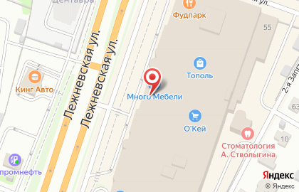 Акционерный коммерческий банк Авангард на Лежневской улице на карте